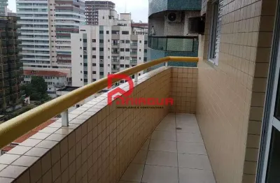 Apartamento com 1 quarto, guilhermina, praia grande - r$ 374 mil, cod: 5435