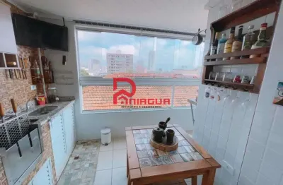 Apartamento com 2 dorms, boqueirão, praia grande - r$ 660 mil, cod: 5928