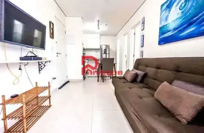 Apartamento com 1 quarto, boqueirão, praia grande - r$ 420 mil, cod: 6406