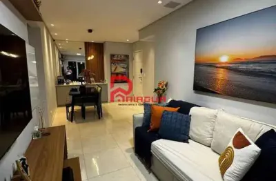 Apartamento com 2 dorms, aviação, praia grande - r$ 720 mil, cod: 6440