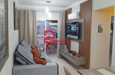 Apartamento com 2 quartos, tupi, praia grande - r$ 497 mil, cod: 6909