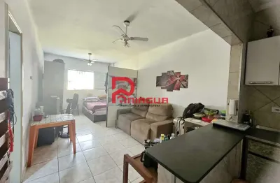 Kitnet com 1 quarto, mirim, praia grande - r$ 175 mil, cod: 7104