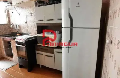 Apartamento com 1 quarto, guilhermina, praia grande - r$ 235 mil, cod: 7329