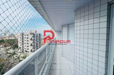 Apartamento com 2 quartos, caiçara, praia grande, cod: 7399