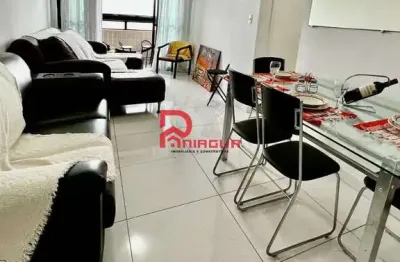 Apartamento com 1 quarto, balneário maracanã, praia grande, cod: 7439