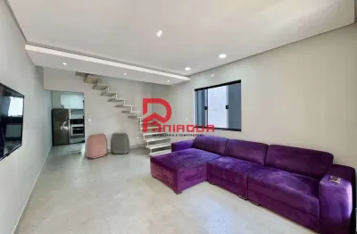 Sobrado com 3 quartos, aviação, praia grande - r$ 935 mil, cod: 7443