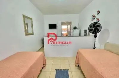 Kitnet com 1 quarto, boqueirão, praia grande - r$ 200 mil, cod: 7486