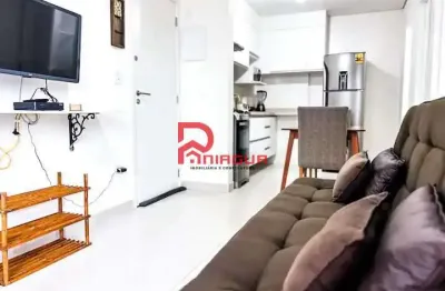 Apartamento com 1 quarto, boqueirão, praia grande, cod: 7822