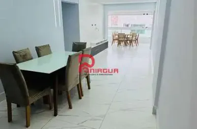 Apartamento com 3 quartos, aviação, praia grande - r$ 850 mil, cod: 6840