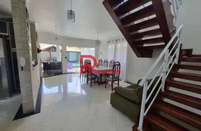 Sobrado com 4 quartos, canto do forte, praia grande, cod: 7872