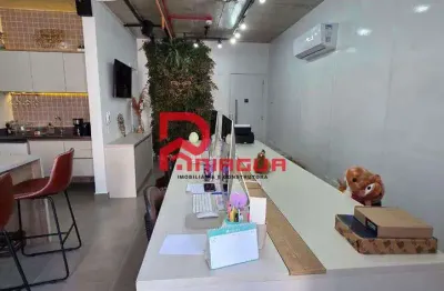 Sala com 0 quarto, boqueirão, praia grande, cod: 7889