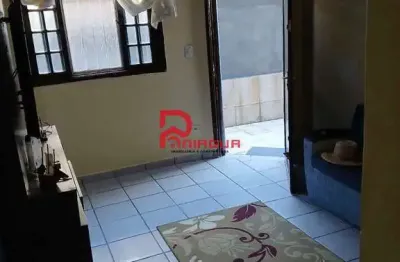 Casa de condomínio com 2 quartos, balneário maracanã, praia grande - r$ 230 mil, cod: 7551