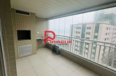 Apartamento com 3 quartos, aviação, praia grande, cod: 7974