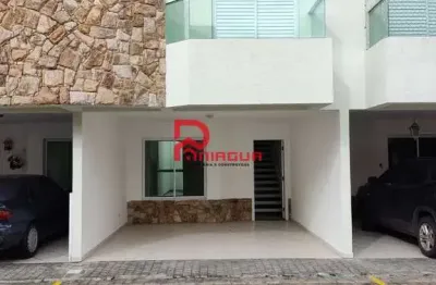 Sobrado de condomínio com 3 quartos, canto do forte, praia grande, cod: 2836