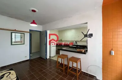 Apartamento com 1 quarto, caiçara, praia grande - r$ 245 mil, cod: 8178