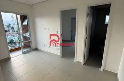 Studio com 1 quarto, boqueirão, praia grande - r$ 335 mil, cod: 8031