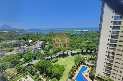 Apartamento na barra da tijuca, 3 quartos , 1 suíte, 100 m² , vista ara o mar, 2 vagas de garagem na escritura, andar alto , sol da manhã.