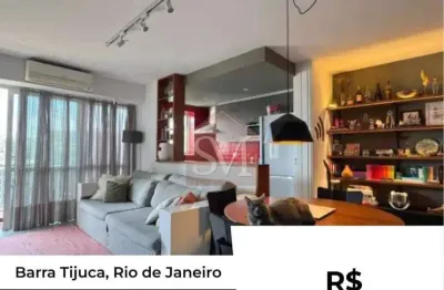 Oportunidade única! belíssima cobertura duplex na barra da tijuca com 1 quarto suíte, 130 m² e 1 vaga de garagem. aproveite!