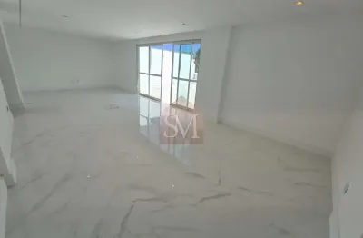 Alugo cobertura linear de luxo no recreio dos bandeirantes - 4 suítes - 207m² - gleba b - 3 vagas - reformada