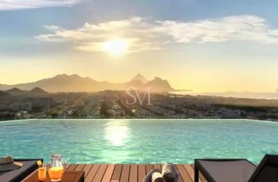 Apartamento de 2 quartos com suíte e varanda no recreio dos bandeirantes, sol da manhã. venha conferir!