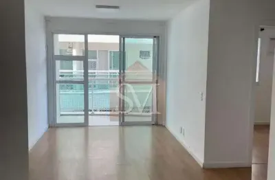 Apartamento para locação no anil, rio de janeiro-rj  3 quartos  2 suítes  1 vaga  condomínio completo.