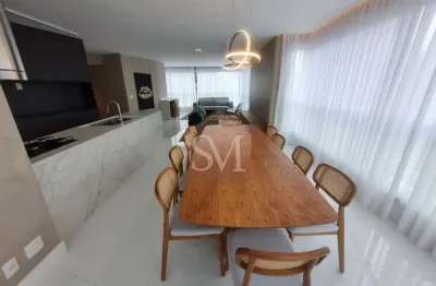 Apartamento mobiliado à venda na barra da tijuca - 4 quartos (2 suítes) - 3 vagas - varanda gourmet - playa - 147m²