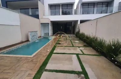 Rio mar: casa contemporânea triplex 5 suítes, 380m², piscina na barra da tijuca - rj