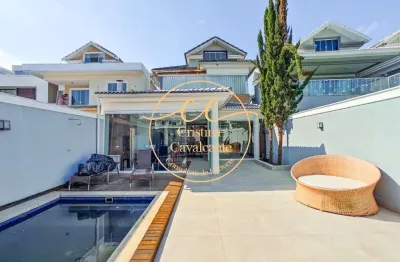 Riviera del sol - recreio: casa triplex 4 suítes, 282m², 3 vagas, piscina e quintal - venda no rj