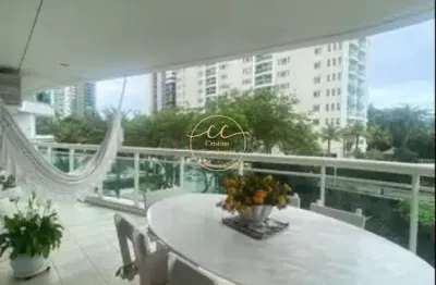 Apartamento de luxo na barra da tijuca, rio de janeiro - 4 quartos, 4 suítes, 3 vagas de garagem - imperdível!