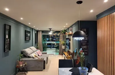 Venda apartamento frontal 3 quartos 1 suíte 114m² 2 vagas varandão no recreio dos bandeirantes-rj