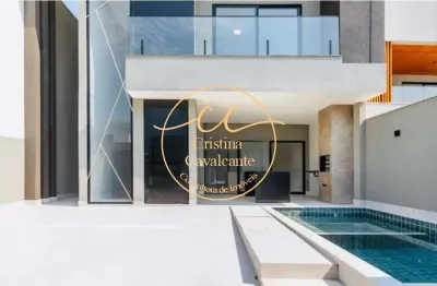 Bio-casa triplex à venda no recreio dos bandeirantes, rio de janeiro-rj: 5 quartos, 5 suítes, piscina e área gourmet.