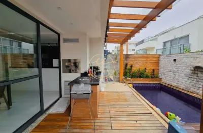 Oportunidade única! casa triplex no recreio dos bandeirantes-rj: 4 quartos, 3 suítes, 192m², piscina e varanda gourmet.
