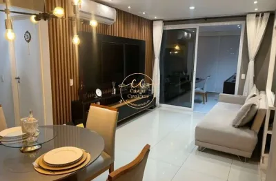 Apartamento de luxo na barra da tijuca - 2 quartos, 1 suíte, 85m², 2 vagas - varanda gourmet no ilha pura. venha conferir!
