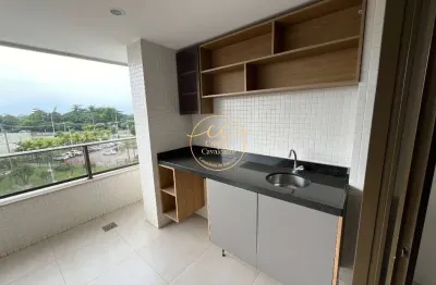 Oportunidade única: apartamento de luxo 3 suítes na barra da tijuca, rio de janeiro - 131m², varanda gourmet, vista livre!