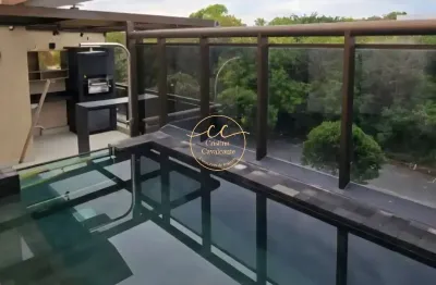 Luxuosa cobertura duplex à venda no recreio dos bandeirantes, rio de janeiro - 3 quartos transformados em 2 suítes, 150m², 2 vagas de garagem e piscina.