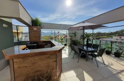 Cobertura de luxo à venda: pechincha/scenarium, 4 quartos, 2 suítes, 167 m², varanda gourmet e terraço exclusivo