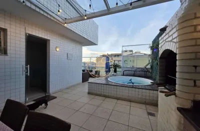 Cobertura duplex de luxo em barra olímpica - 3 quartos, 143m², piscina e área gourmet - imperdível!