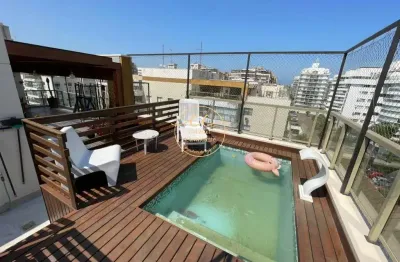 Imperdível: cobertura duplex à venda no recreio dos bandeirantes, rio de janeiro! 3 quartos, 1 suíte, 211m², 2 vagas, piscina e área gourmet.