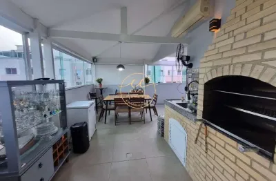 Pechincha-cobertura duplex à venda no spazio recriart: 2 quartos, 100m², 2 vagas, varanda e área gourmet com churrasqueira