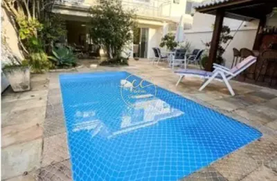 Imóvel exclusivo à venda: casa triplex de luxo 5 quartos na barra da tijuca, rio de janeiro - rj