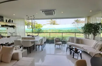 Atlântico golf - apartamento à venda na barra da tijuca com 3 quartos, 2 suítes e vista para a lagoa