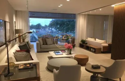 Luxuoso apartamento à venda na barra da tijuca - 4 suítes, 300m², 4 vagas - vista mar e varanda gourmet
