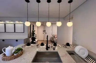 Apartamento mobiliado 2 quartos e 1 vaga - bigorrilho
