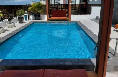 Belo apartamento com vista para o mar de cabo branco!