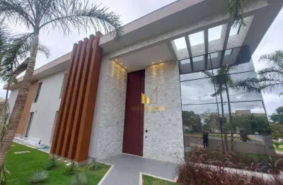 Casa em condomínio fechado com 5 quartos à venda na Avenida Álvaro Brandão Apocalypse, 100, Condado Bouganville, Lagoa Santa