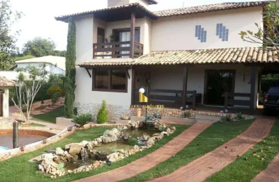 Casa em condomínio fechado com 4 quartos à venda na Alameda Das Azaleias, 98, Condado Bouganville, Lagoa Santa