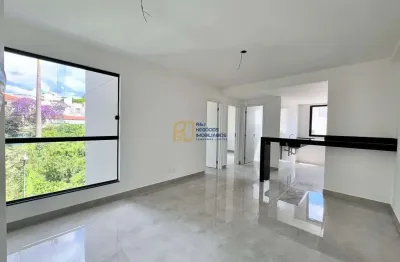 Apartamento à venda - 2 quartos - 1 vaga - elevador - jardins - santa amélia bh