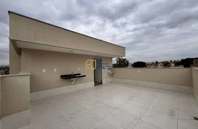 Cobertura à venda - 90m² - 2 quartos - 2 banheiros - 1 vaga - copacabana bh