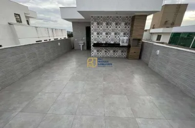 Cobertura à venda - 5 quartos sendo 1 suíte - 2 vagas - bairro heliópolis