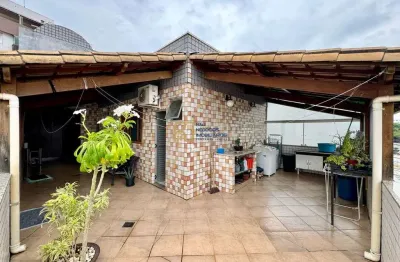 Cobertura à venda - 4 quartos sendo 2 com suítes - 2 salas - 2 vagas - itapoã bh